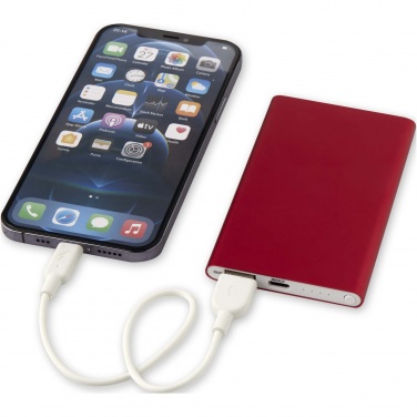 Logotrade reklaamkingi foto: Pep 4000 mAh Type-C taaskasutatud alumiiniumist akupank 