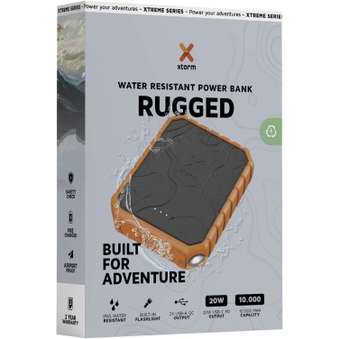 Logotrade reklaamkingid pilt: Xtorm XR201 Xtreme 10 000 mAh 20 W QC3.0 veekindel vastupidav akupank koos taskulambiga