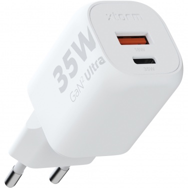 Logo trade ärikingi pilt: Xtorm XEC035 GaN² Ultra 35W seinalaadija