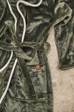 Logotrade meened pilt: VINGA Louis luksuslik plüüsist hommikumantel, suurus L-XL