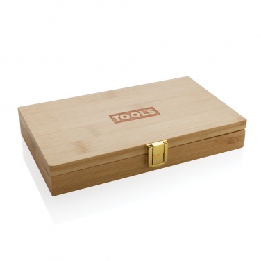 Logo trade reklaamkingituse pilt: Carvine 21 tk bambusest tööriistade komplekt