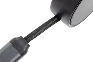 Logo trade reklaamkingid foto: Terra RCS taaskasutatud alumiiniumist sissetõmmatav 6-ühes kaabel