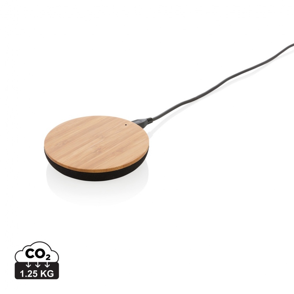 Logotrade firmakingitused pilt: Bamboo X 5W juhtmevaba laadija