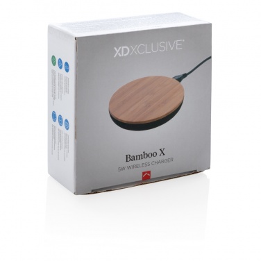 Logotrade meened pilt: Bamboo X 5W juhtmevaba laadija