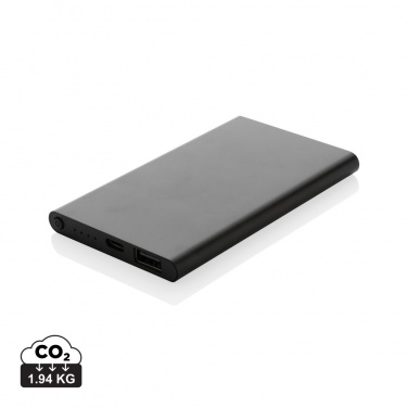 Logo trade ärikingitused foto: RCS-i taaskasutatud plastist/alumiiniumist 4000 mah C-tüüpi akupank