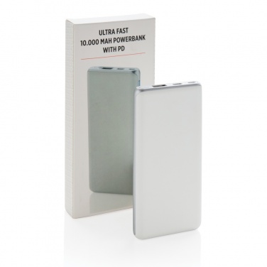 Logotrade reklaamkingitused pilt: Ultrakiire 10 000 mAh akupank koos PD-ga