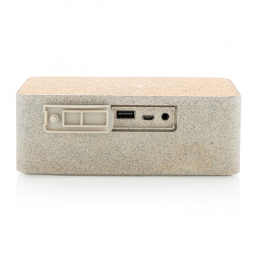 Logotrade ärikingituse foto: Wheatstraw juhtmevaba laadimiskõlar