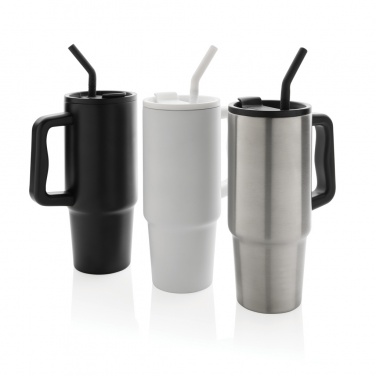 Logo trade firmakingid foto: Embrace deluxe roostevabast terasest termoskruus, 900 ml
