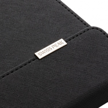 Logotrade reklaamtoote foto: Swiss Peak deluxe A5 märkmiku- ja pliiatsikomplekt
