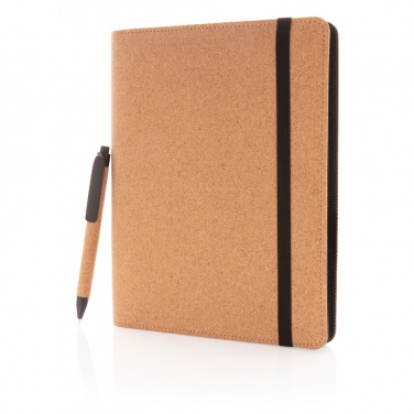 Logotrade ärikingid pilt: Deluxe korgist portfolio A5 koos pliiatsiga