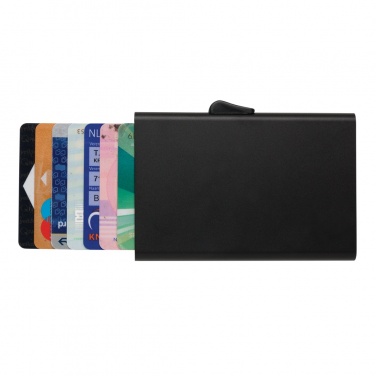 Logo trade reklaamtoote pilt: C-Secure alumiiniumist RFID-kaardihoidja, kaarditasku