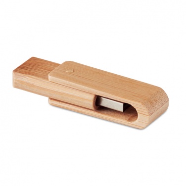 Logotrade firmakingid pilt: Bambusest USB 16GB