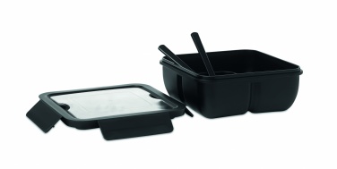 Logo trade reklaamtooted foto: Lõunakarp koos söögiriistadega 600ml