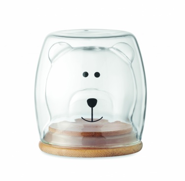 Logo trade reklaamkingituse pilt: Kaheseinaline borosilikaatkruus