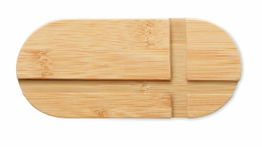 Logo trade meened foto: Bambusest tahvelarvuti/nutitelefoni alus