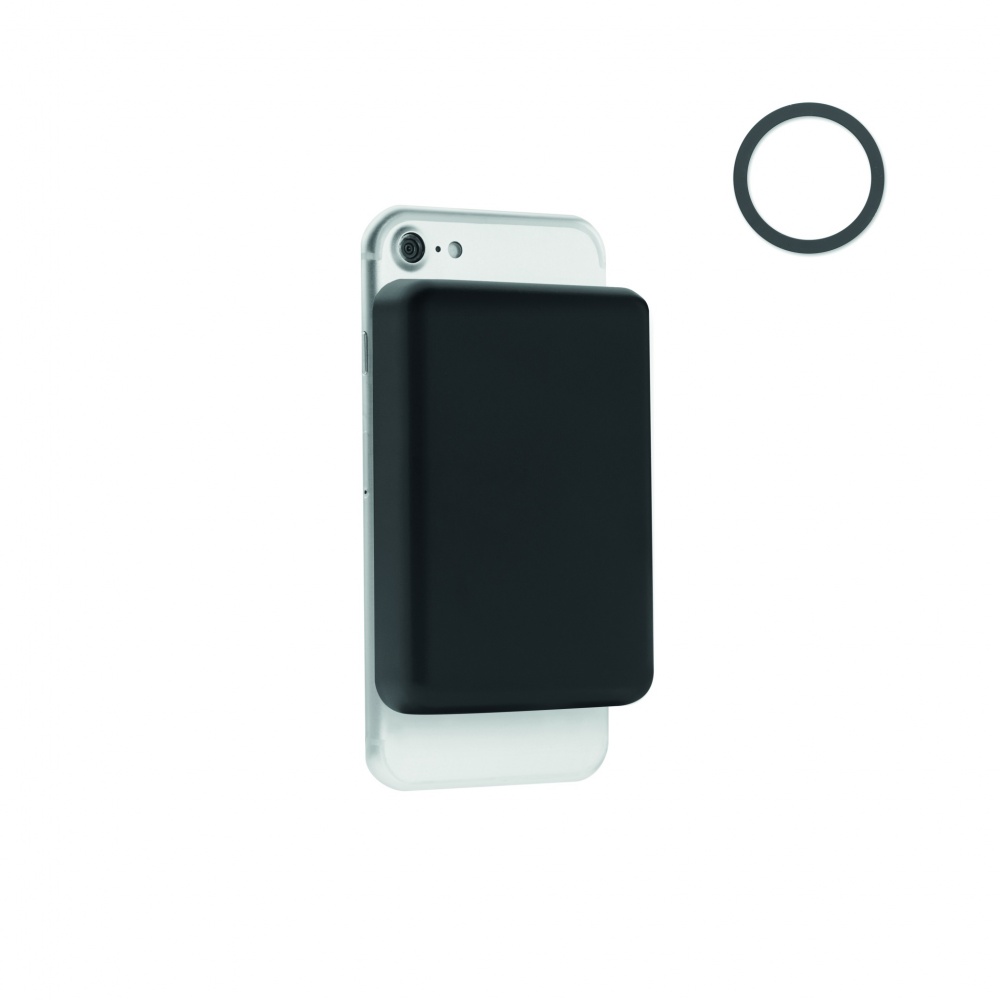 Logo trade reklaamkingi pilt: Magnetiline juhtmevaba laadija 15W akupank 5000 mAh