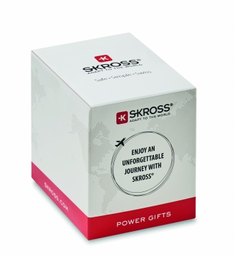 Logo trade reklaamtoote pilt: Skross World to Europe USB 12W