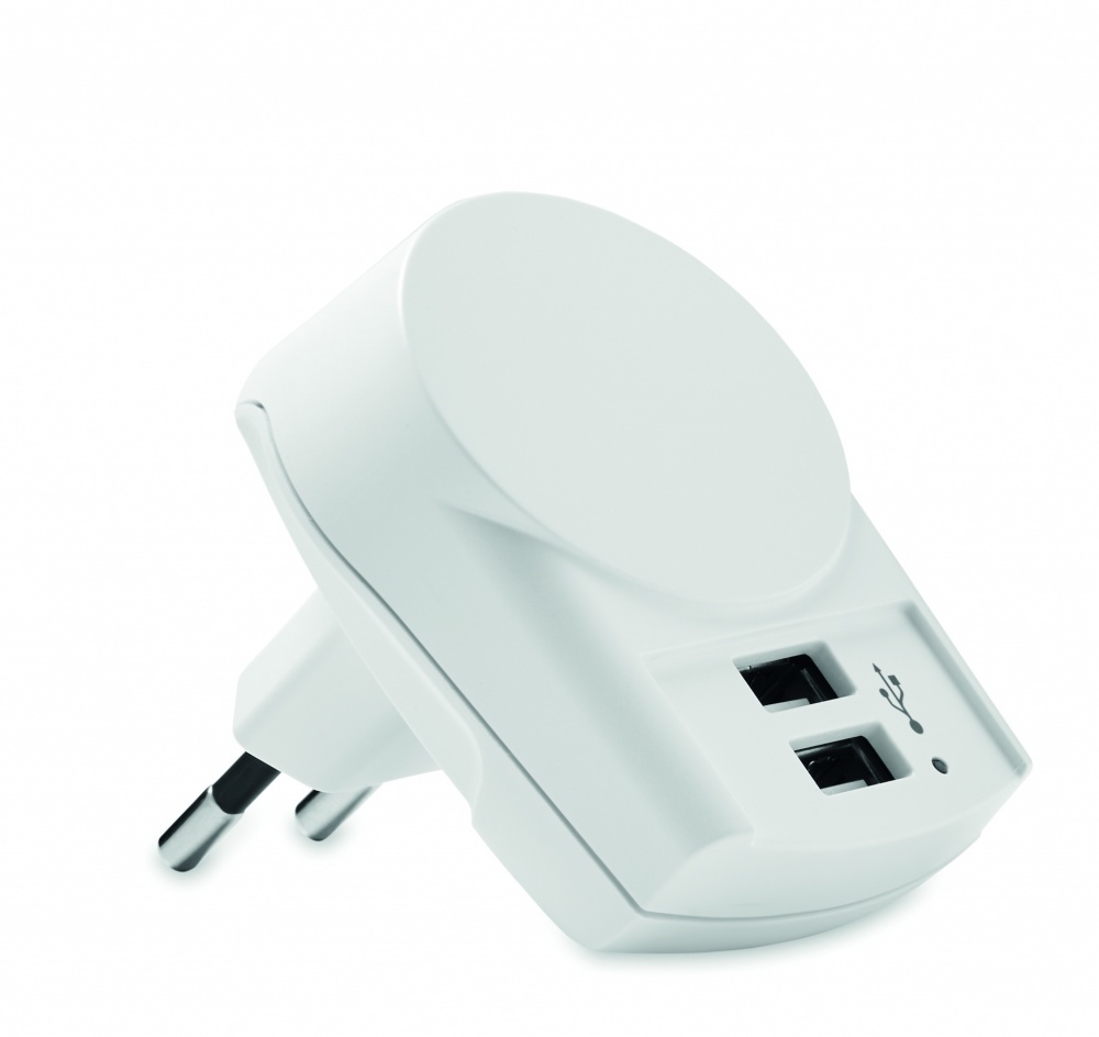 Logo trade ärikingituse pilt: Skross Euro USB laadija (2xA) 12W