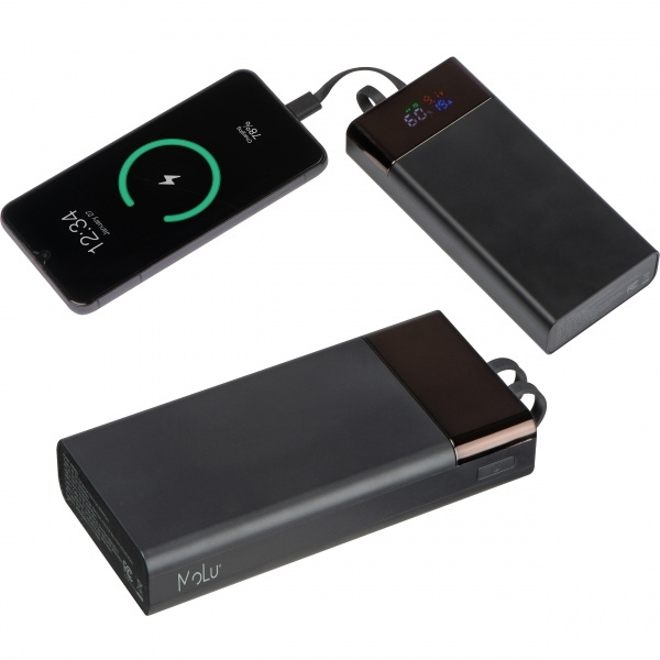 Logo trade reklaamkingituse pilt: Akupank 20 000 mAh MARABELLA MoLu