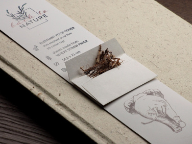 Logo trade reklaamkingi pilt: Ringlusse võetud elevantide kaka märkmik 209734400