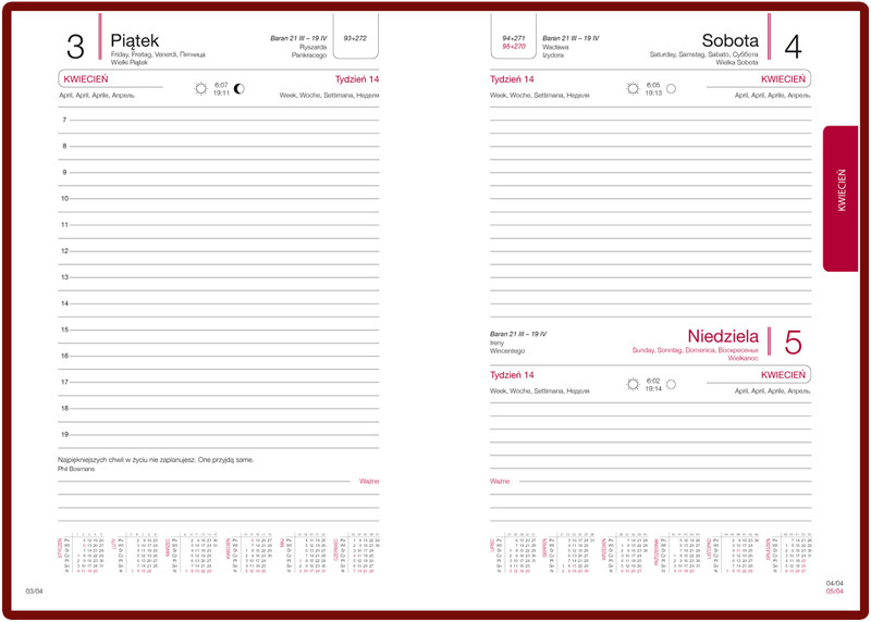 Logotrade ärikingitused pilt: Kalender 642016
