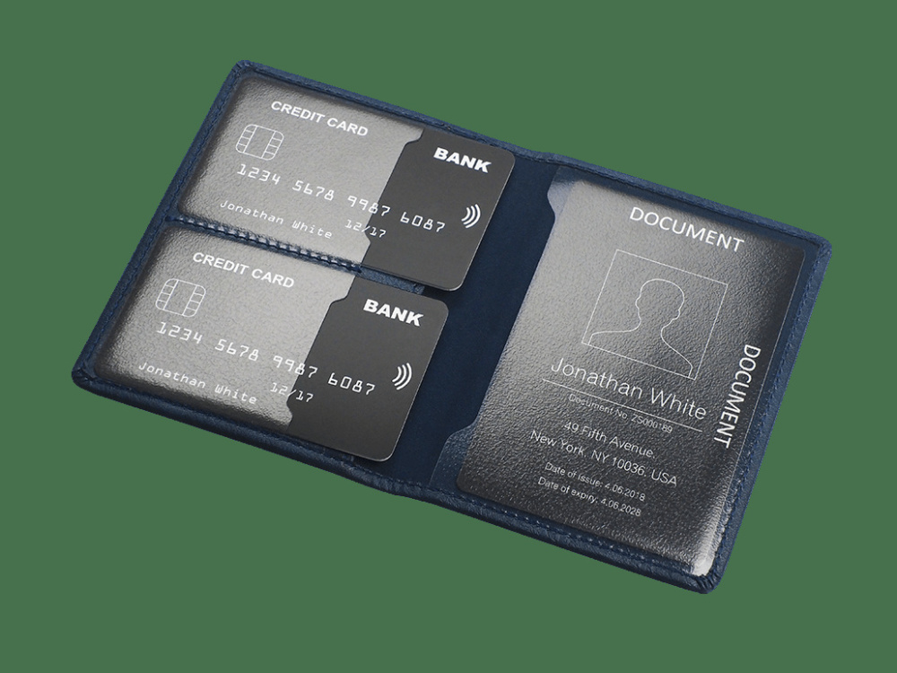 Logotrade reklaamtooted pilt: RFID dokumendi rahakott 611327