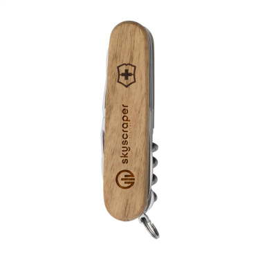 Logotrade ärikingid pilt: Victorinox Huntsman Puidust taskunuga