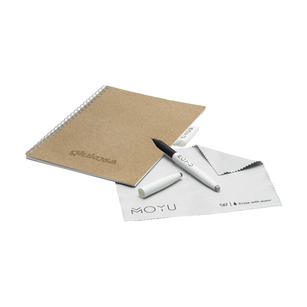 Logotrade reklaamkingitused pilt: MOYU kustutatav kivipaberist märkmik CraftCover 18 lk