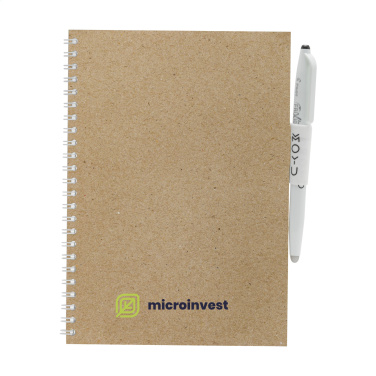 Logotrade ärikingi foto: MOYU kustutatav kivipaberist märkmik CraftCover 18 lk