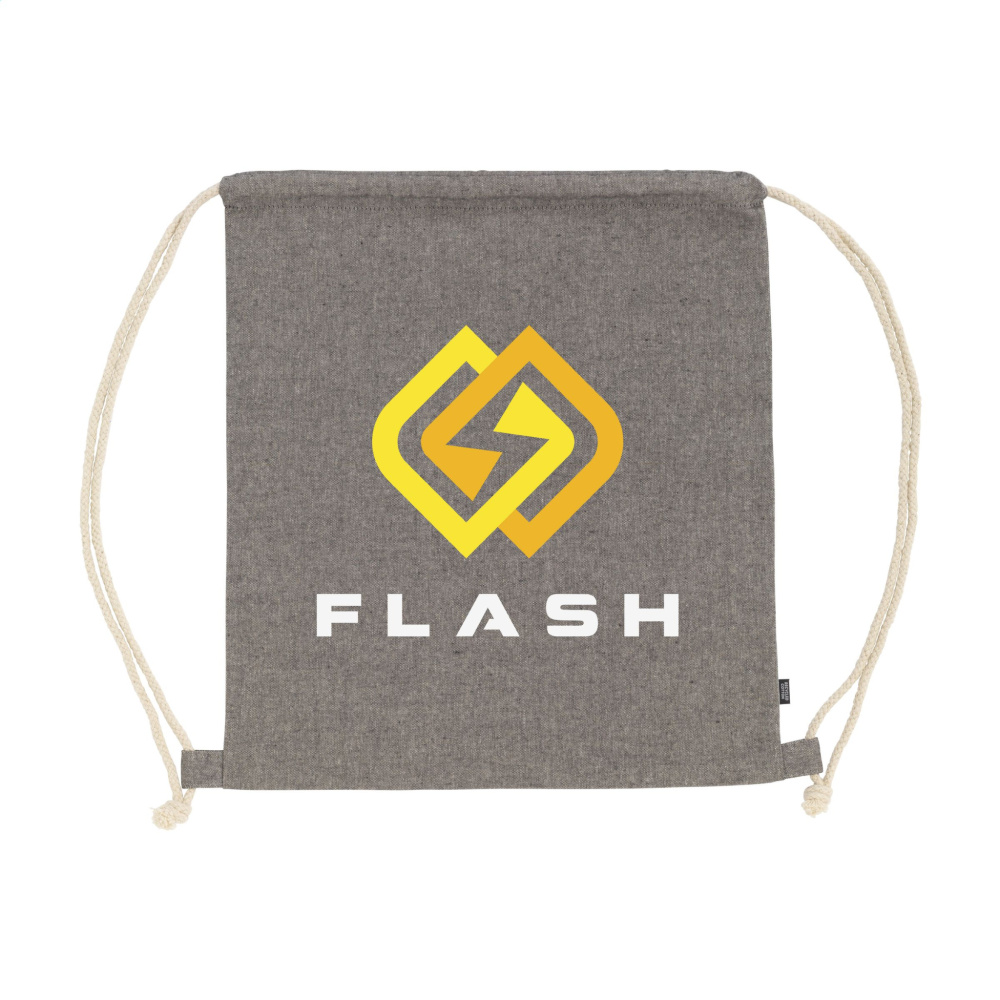 Logo trade reklaamkingi pilt: GRS Recycled Cotton PromoBag (180 g/m²) seljakott