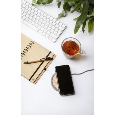 Logo trade reklaamtoote pilt: Lidos Stone ECO 10W juhtmeta laadija