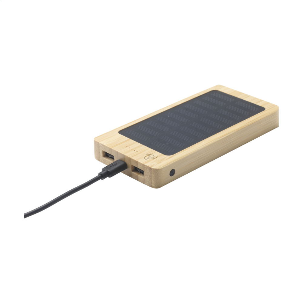 Logo trade firmakingi pilt: Solar Powerbank 8000+ juhtmevaba laadija