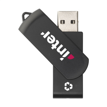 Logo trade meene pilt: USB Twist Recycle 64 GB