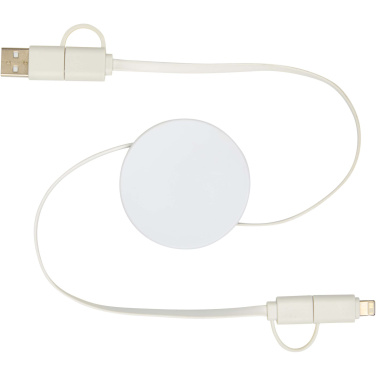 Logo trade reklaamkingituse pilt: Citala 5-in-1 taaskasutatud plastist 90 cm kiirlaadimiskaabel