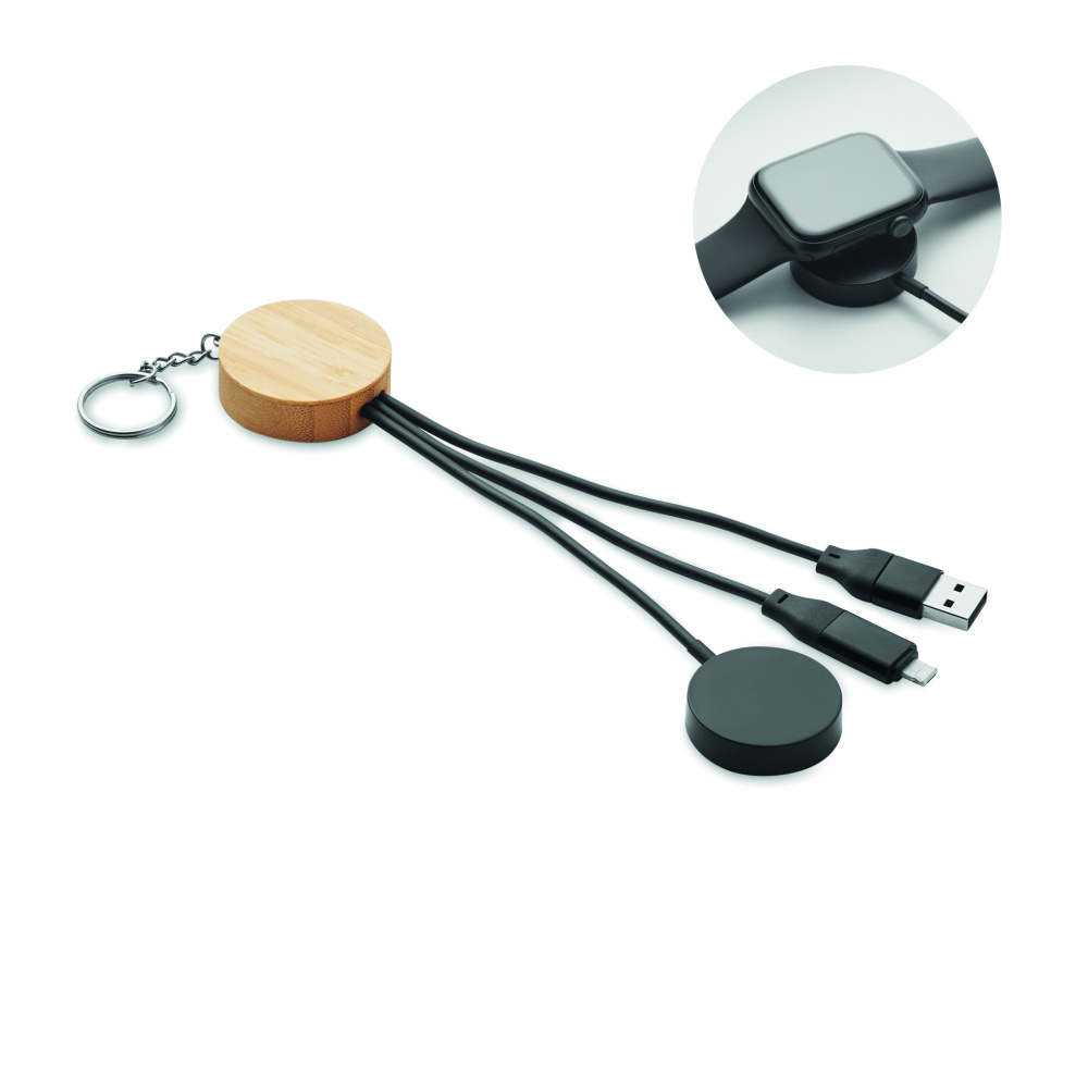 Logo trade firmakingitused foto: BULE võtmehoidjaga 4in1 60 W kaabliga