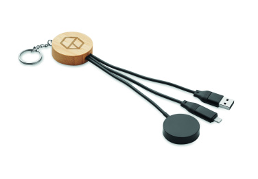 Logotrade ärikingituse foto: BULE võtmehoidjaga 4in1 60 W kaabliga