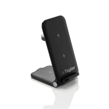 Logo trade firmakingituse pilt: Powerpal 3 in 1 RCS taaskasutatud plastist 15 W laadija