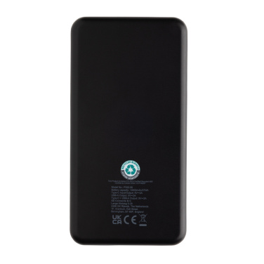 Logotrade meene foto: Boostcore RCS taaskasutatud plastist akupank 10 000 mAh USB C