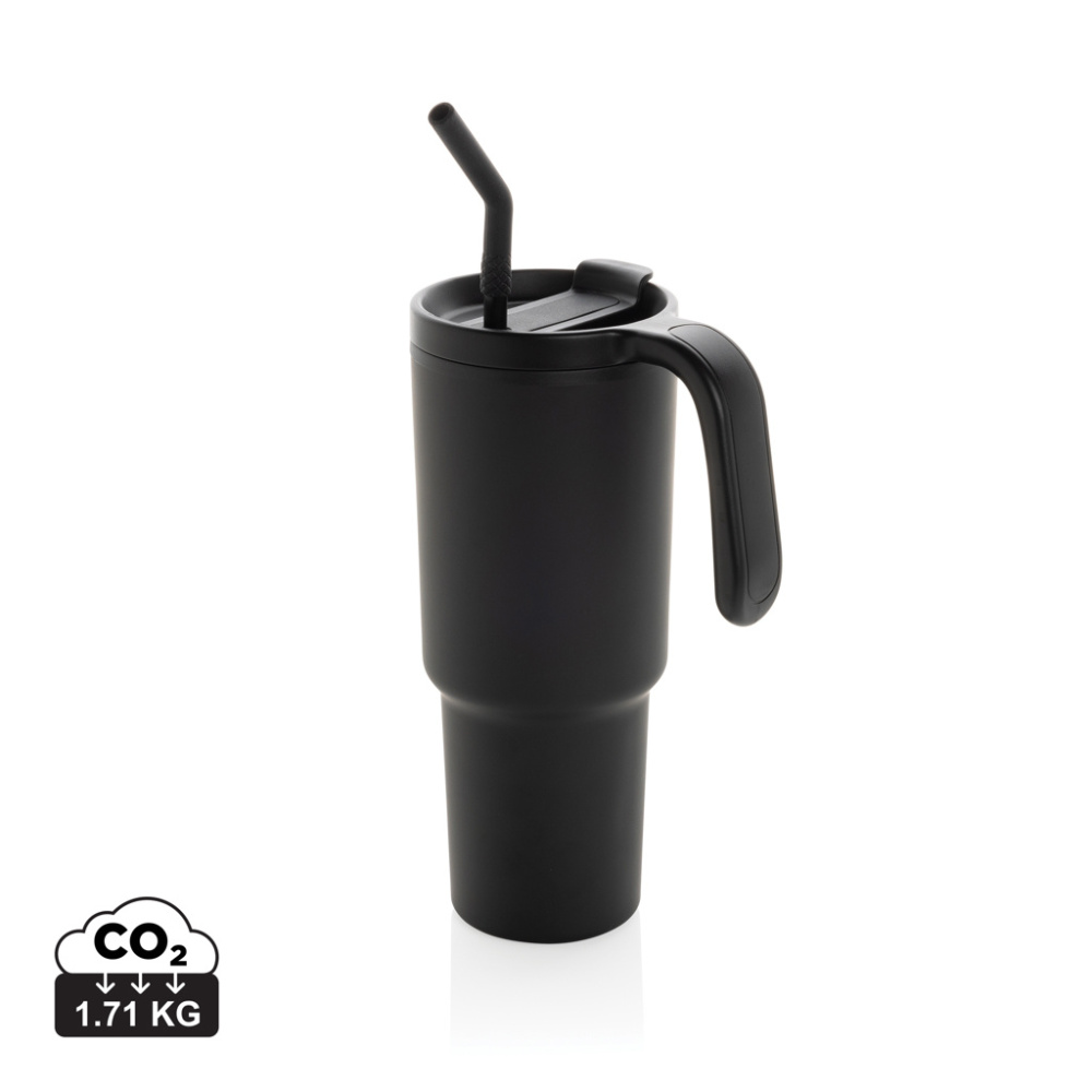 Logotrade meened pilt: Graphic 360 RCS taaskasutatud terasest termoskruus 900ml