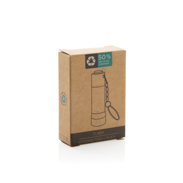 Logo trade firmakingituse pilt: Flash RCS taaskasutatud alumiiniumist võtmehoidja taskulamp