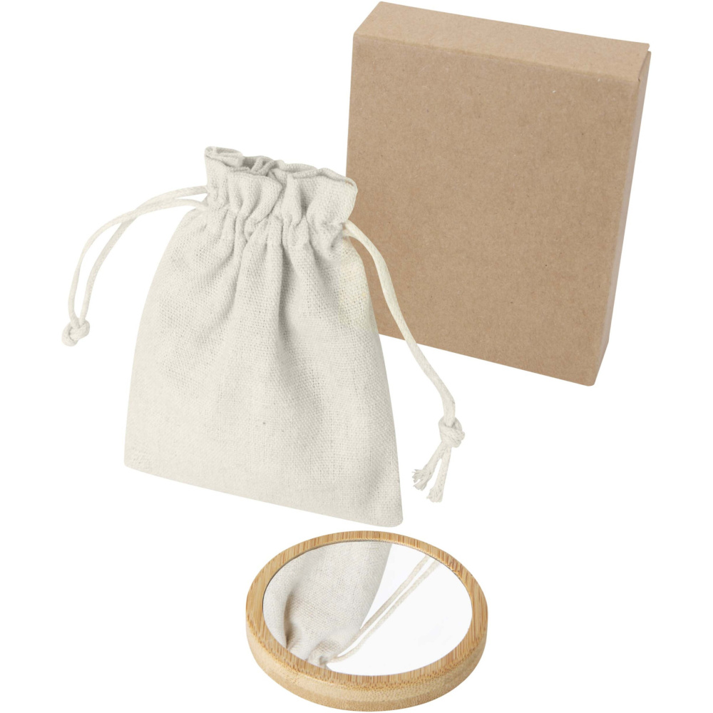 Logo trade reklaamkingituse pilt: Bambusest peegel