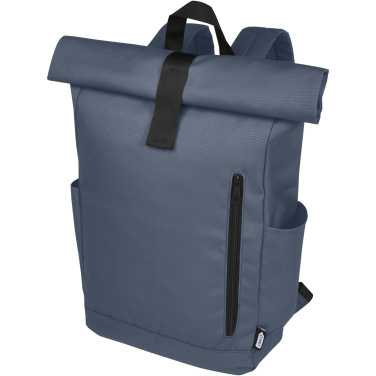 Logotrade reklaamkingitused pilt: Byron 15,6" GRS RPET rull-top seljakott 18L
