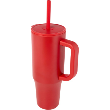 Logotrade reklaamkingitused pilt: Brady 900 ml RCS-sertifikaadiga termoskruus silikoonkõrrega