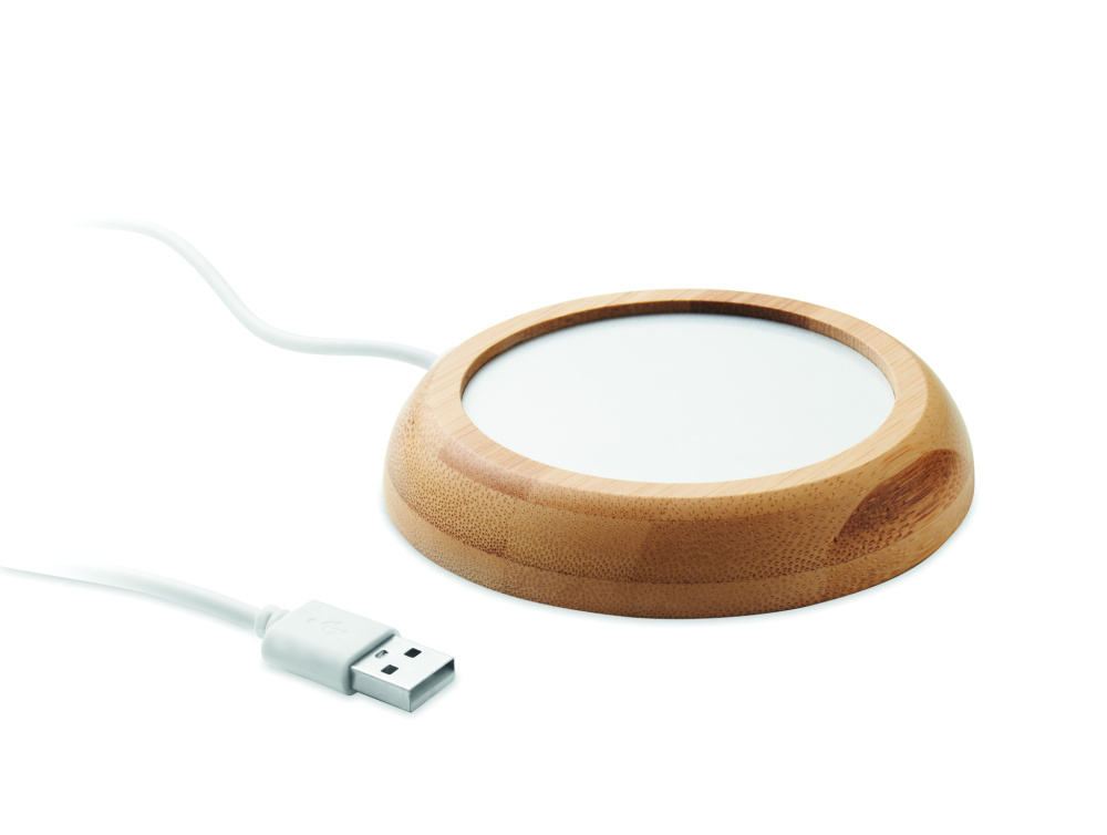 Logotrade reklaamkingi foto: Bambusest kruusisoojendaja USB-ga MUGLET