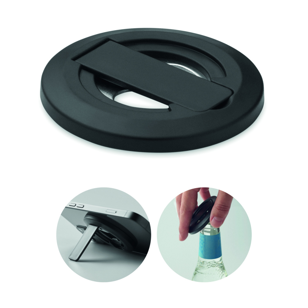 Logotrade meened pilt: DOSENUNO Telefonihoidja ja pudeliavaja