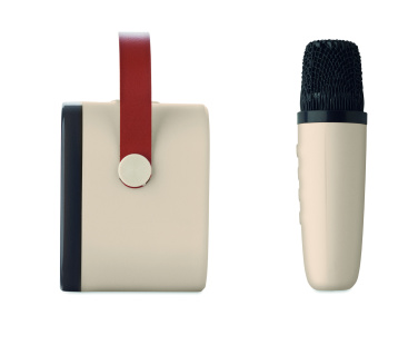 Logotrade reklaamkingituse foto: Karaokekomplekt kõlari ja mikrofoniga