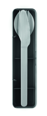 Logotrade reklaamkingituse foto: MESTECK roostevabast terasest söögiriistade komplekt