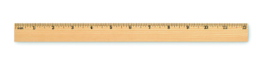 Logo trade reklaamtoote pilt: RULER30 puidust joonlaud 30cm