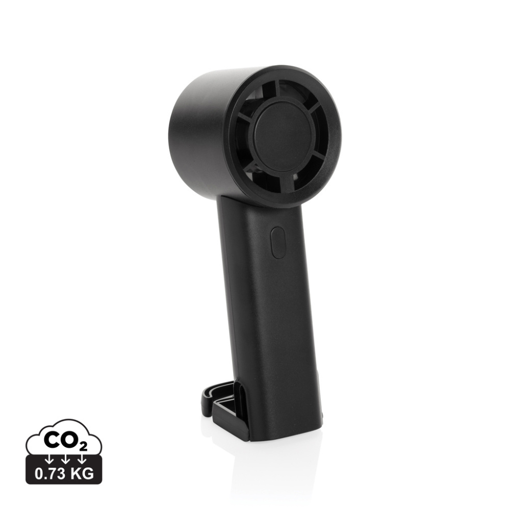 Logotrade firmakingi foto: Twist RCS taaskasutatud plastist laetav kaasaskantav ventilaator