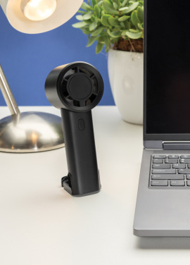 Logo trade firmakingituse pilt: Twist RCS taaskasutatud plastist laetav kaasaskantav ventilaator